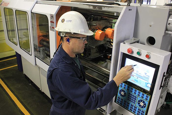 State-of-the-art injection molding machine manufacturing Thread Protectors